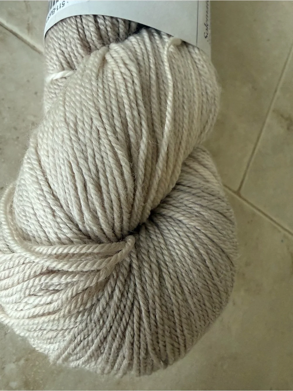 Lorna's Laces Hand-Dyed Yarn - Buckingham Fountain (Cream/Taupe)